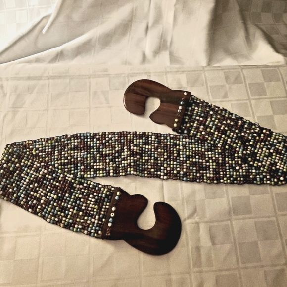 Beaded stretch belt - Picture 2 of 2